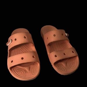 Crocs‎ Classic Pink Iconic Mens 6 Womens 8 Comfort Slides Sandals